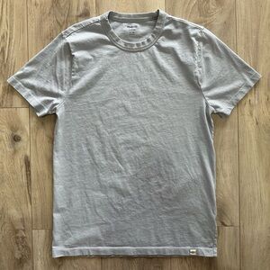 Madewell Light Gray Men's Short Sleeve Tee